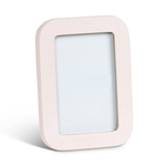 Outside The Box 5x7 Hampton Shore Raffia Wrapped Photo Frame In Blush Pearl