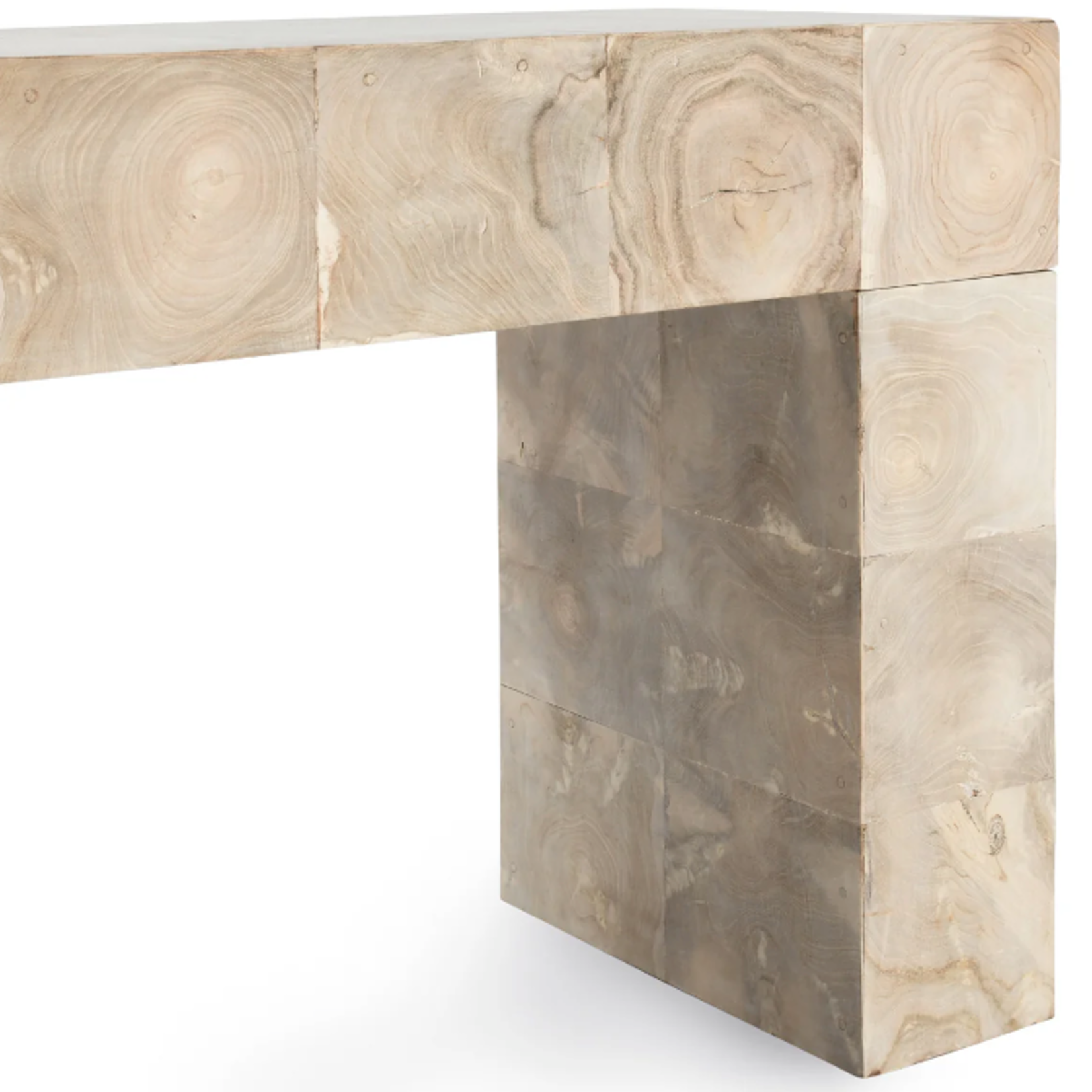 Outside The Box 70x20x31 Anders Solid Teak Wood Rectangular Console Table