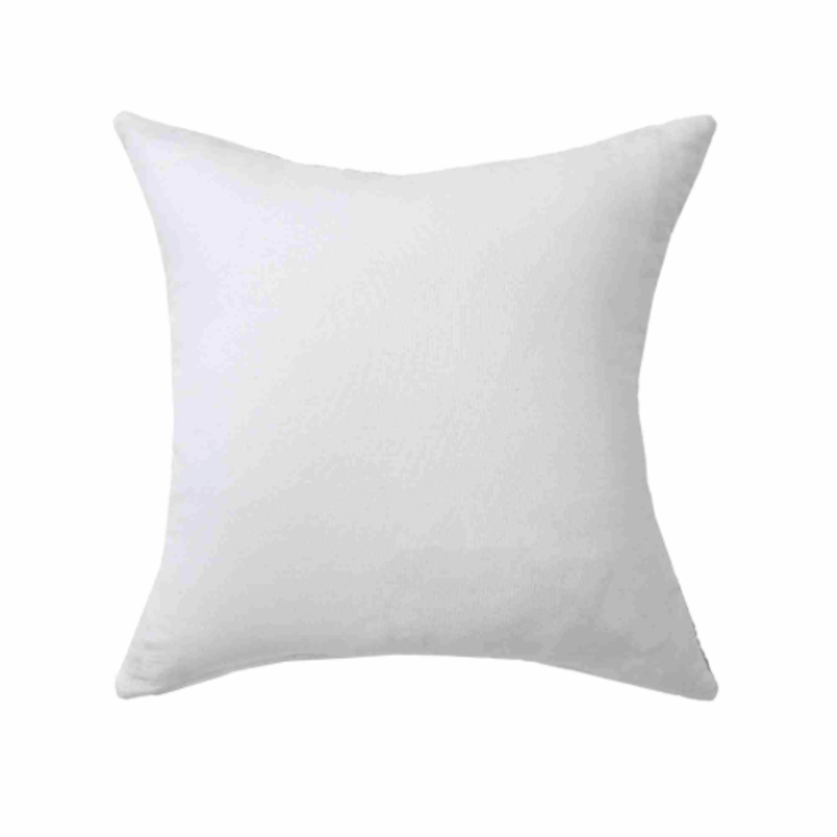 Outside The Box 24x24 Blue & Ivory Striped  Hand Woven Linen Blend Feather Down  Pillow