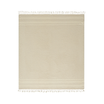 Outside The Box 50x60 Beige Hand Woven 100% Cotton Throw - 80308