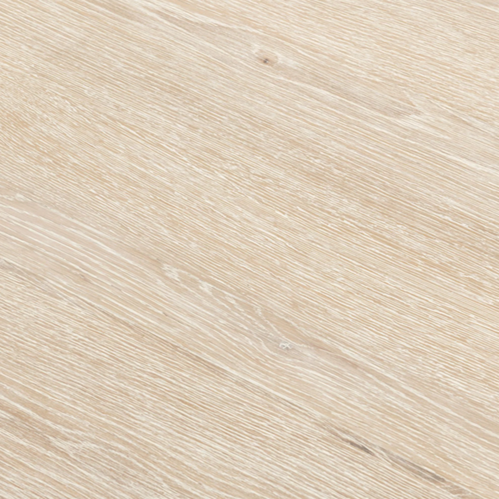 Outside The Box 38" Vander Solid Oak White Wash Round Coffee Table