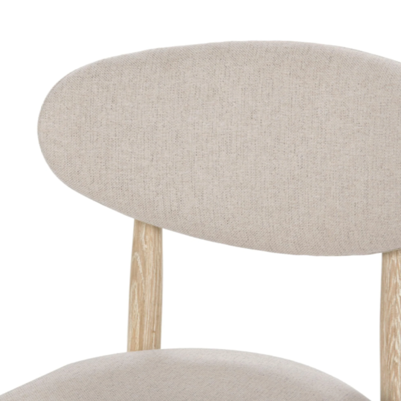 Outside The Box Arbor Solid Oak White Washed Wood Dining Chair