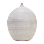 Outside The Box 16" Premont Gray Teardrop Bud Ceramic Vase