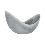 Outside The Box 19" Ellice Muted Gray Blue Hue Stoneware Bowl