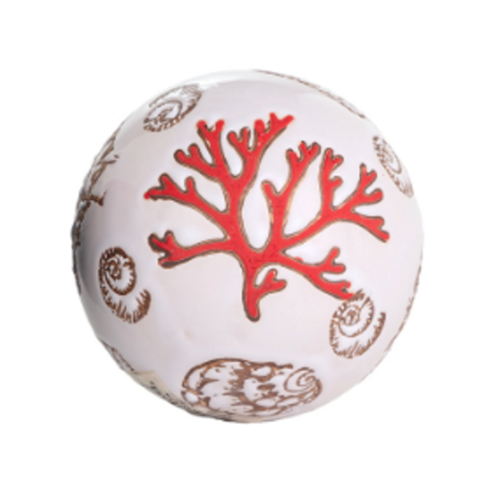 Outside The Box 4" Coastal Multicolor Ceramic Orbs - SOLD SEPARATELY