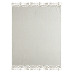 Outside The Box 50x60 Light Blue 100% Cotton Blend Throw - 80184
