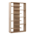 Outside The Box 48x13x82 Esteban Light Natural Reclaimed Pine Wood Bookcase