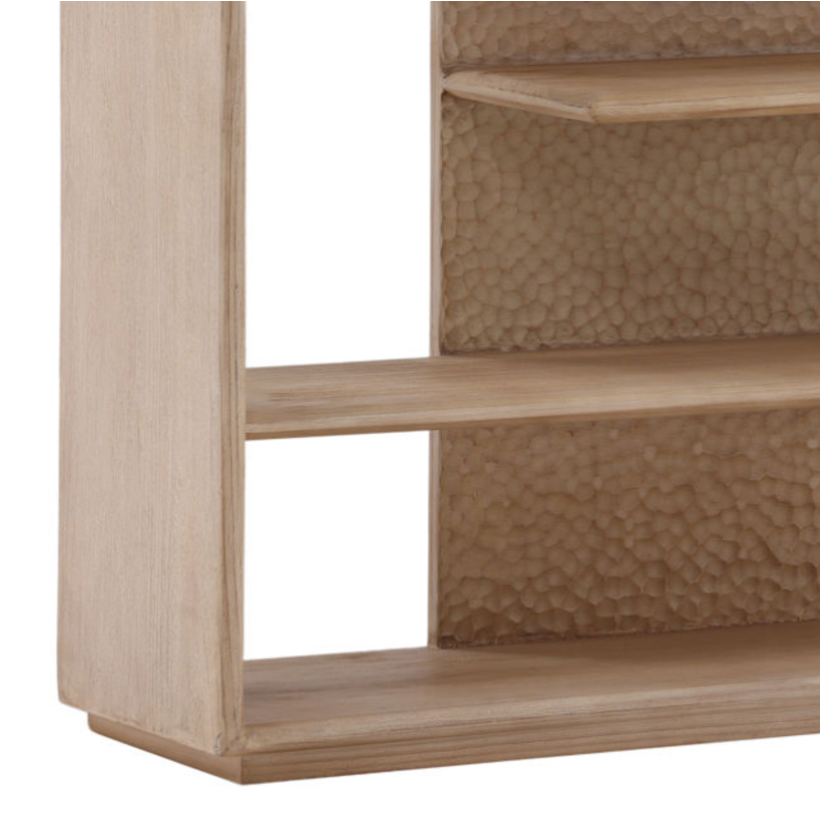 Outside The Box 48x13x82 Esteban Light Natural Reclaimed Pine Wood Bookcase