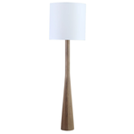 Outside The Box 71" Adan Light Brown Oak Wood Floor Lamp