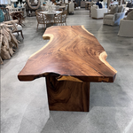 Outside The Box 99" Live Edge Natural Rectangular Dining Table