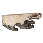 Outside The Box 84x16x32 Freeform Bleached Chamcha Gray Wood Console Table #1
