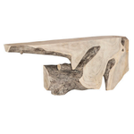 Outside The Box 72x14x29 Freeform Bleached Chamcha Gray Wood Console Table #2