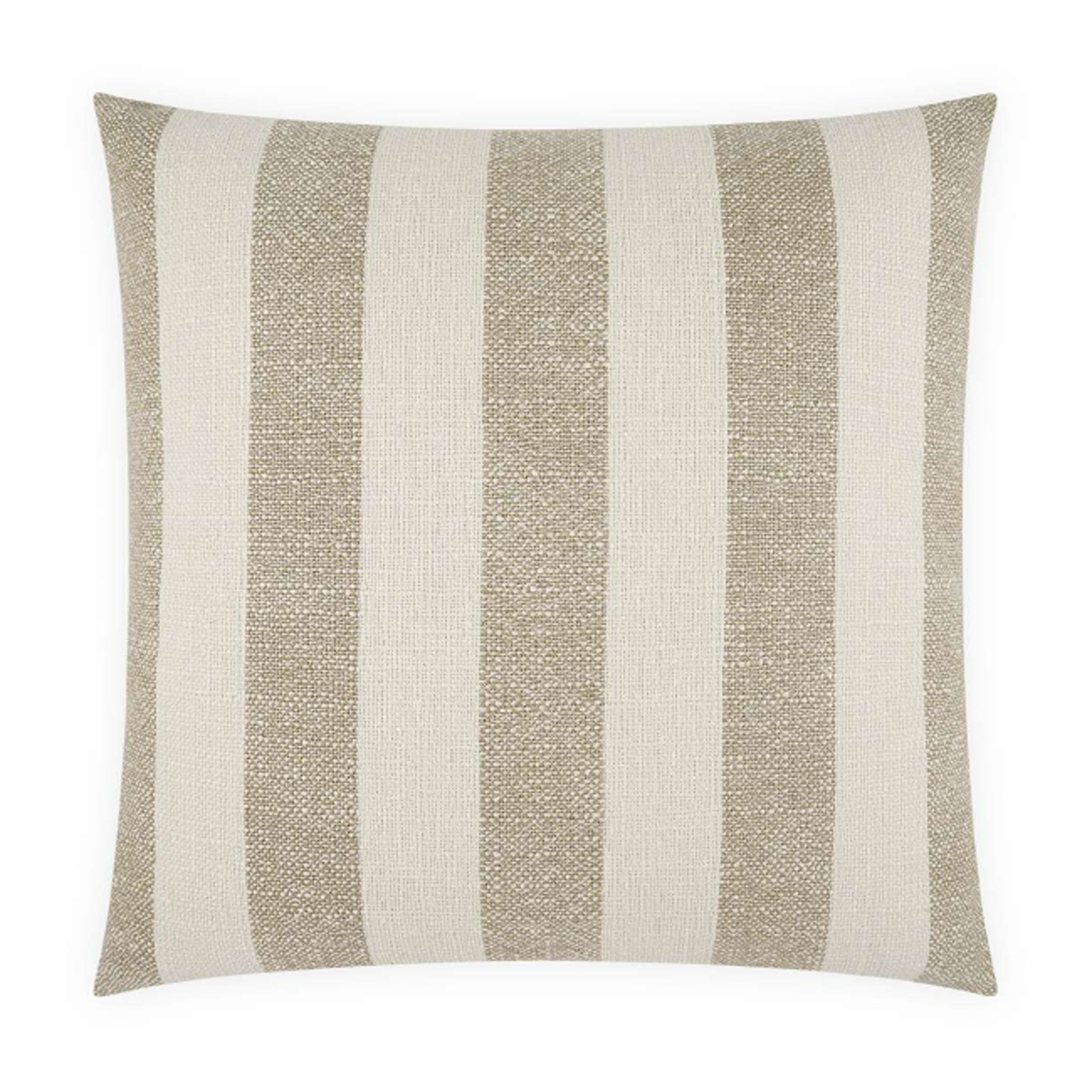 Outside The Box 24x24 Roxbury Square Feather Down Pillow In Mushroom - DV KAP