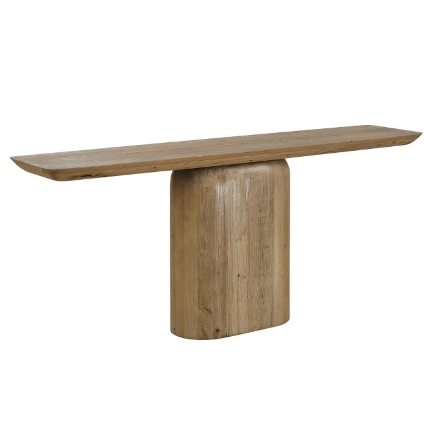 Outside The Box 84x16x34 Camerlin Solid Reclaimed Oak Console