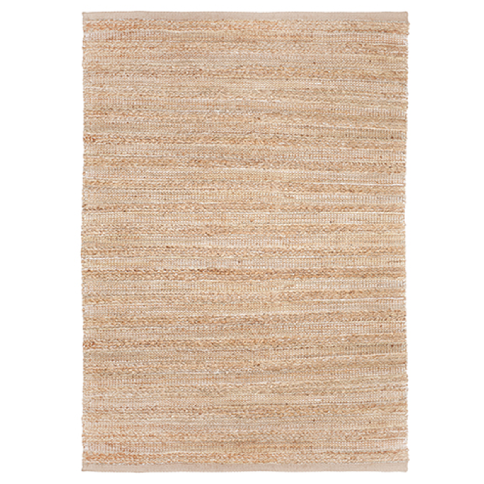 Outside The Box 9' x 12' Natural Fiber Hand-Woven Jute / Rayon Blend Area Rug In Winter Green - 82397