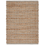 Outside The Box 9' x 12' Natural Fiber Jute / Cotton / Rayon Blend Area Rug In Gray - 03341