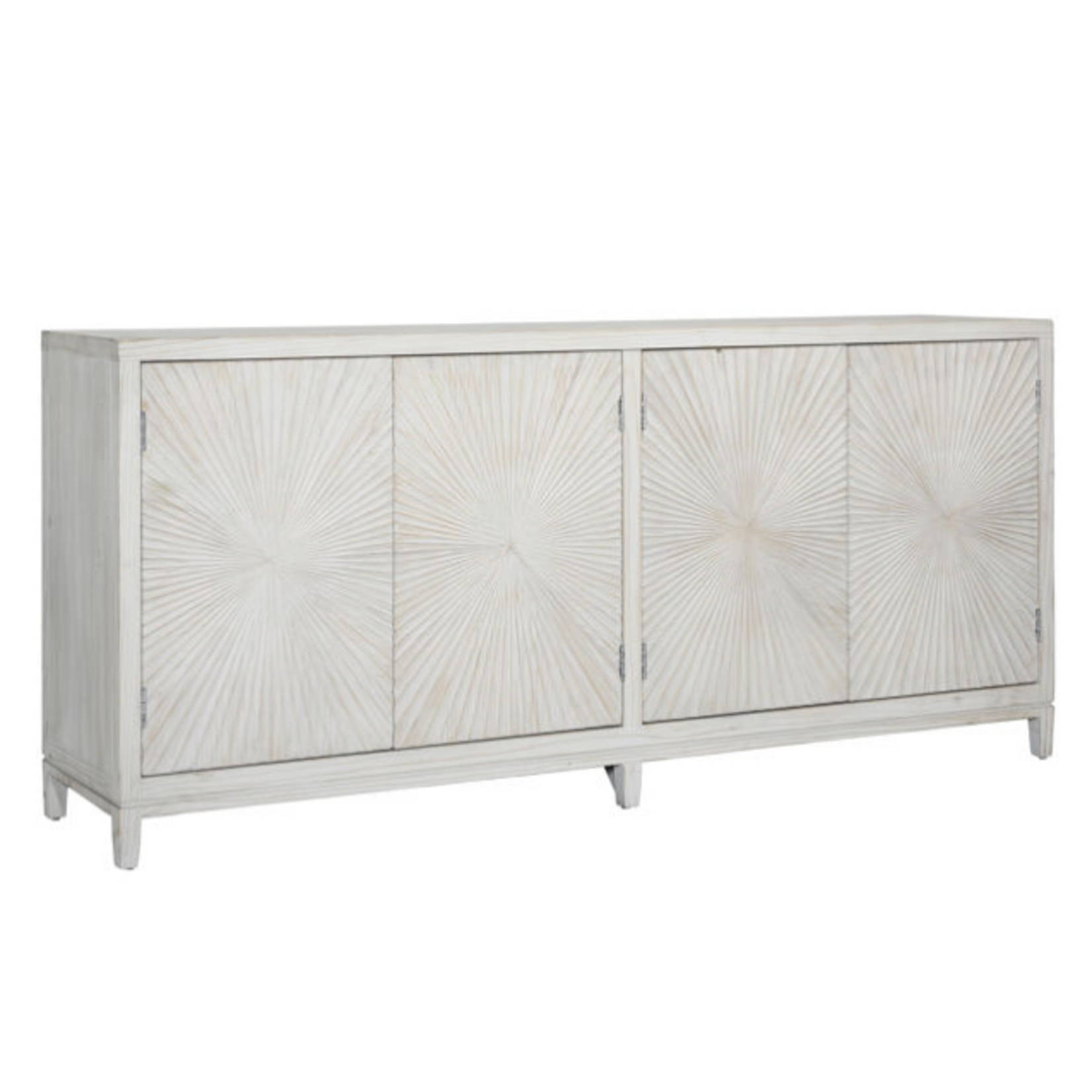 Outside The Box 79x18x36 Melrose Pine Wood Wash Finish Sideboard