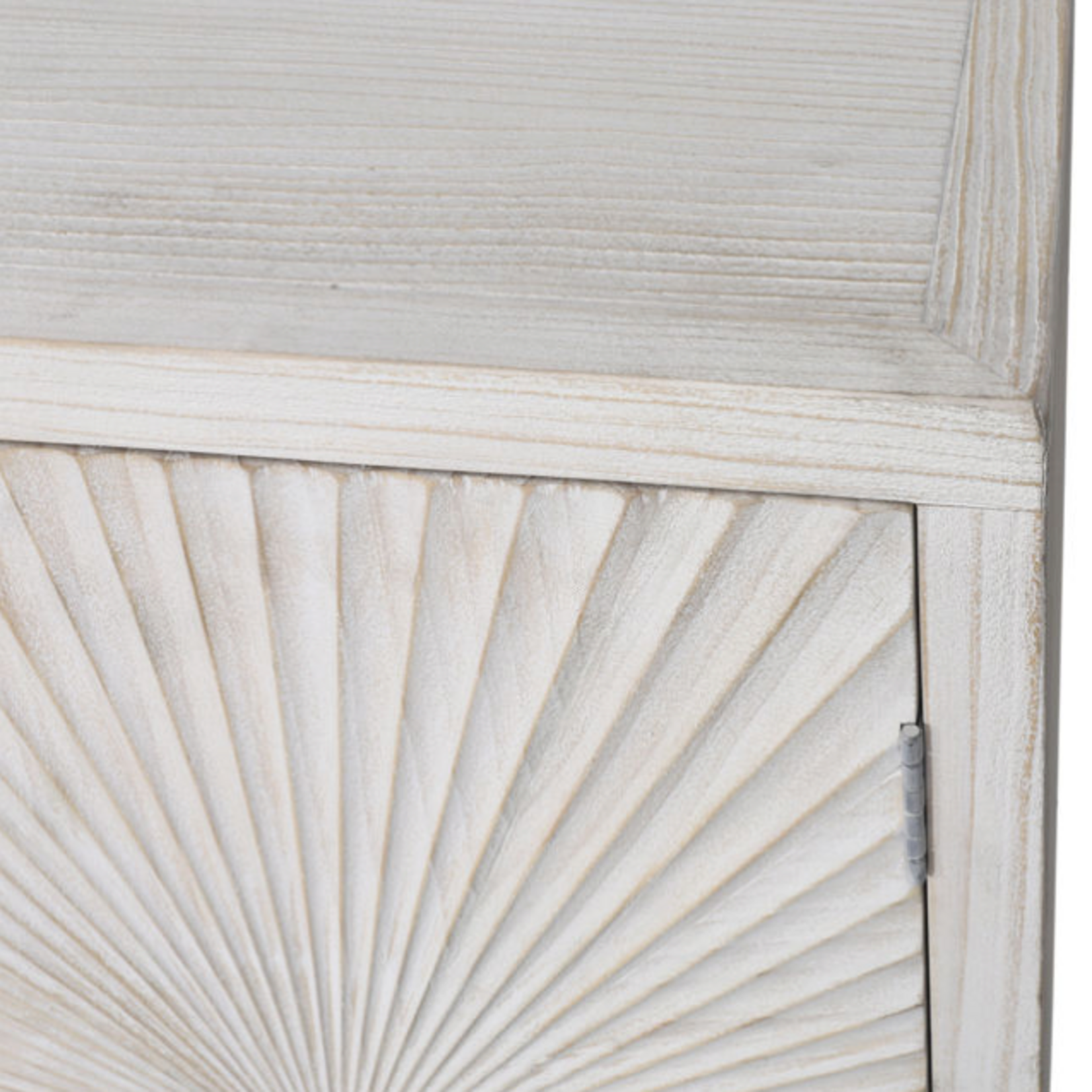 Outside The Box 79x18x36 Melrose Pine Wood Wash Finish Sideboard