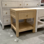 Outside The Box 20x20x24 Set Of 2 Kagu Mahogany 1 Drawer Nightstand Raffia Natural - RFRW