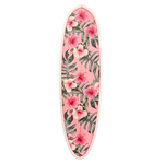 Outside The Box 72" Island Bloom Pink Tropical Custom Made Surfboard
