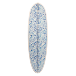 Outside The Box 72" Ocean Mosaic Blue Watercolor Custom Made Surfboard