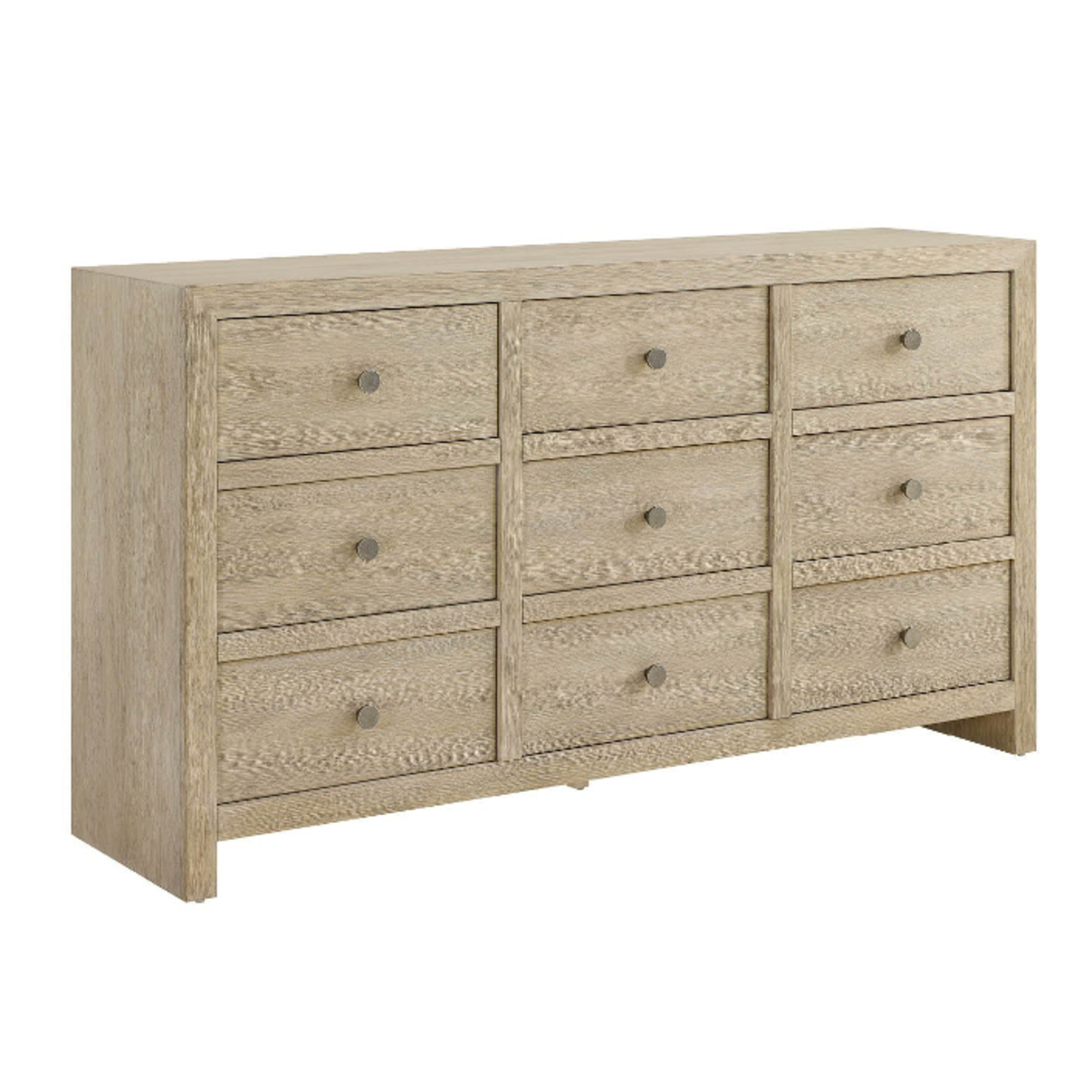 Outside The Box 72x19x40 Dockside Oasis Warm Natural Oak 6 Drawer Dresser