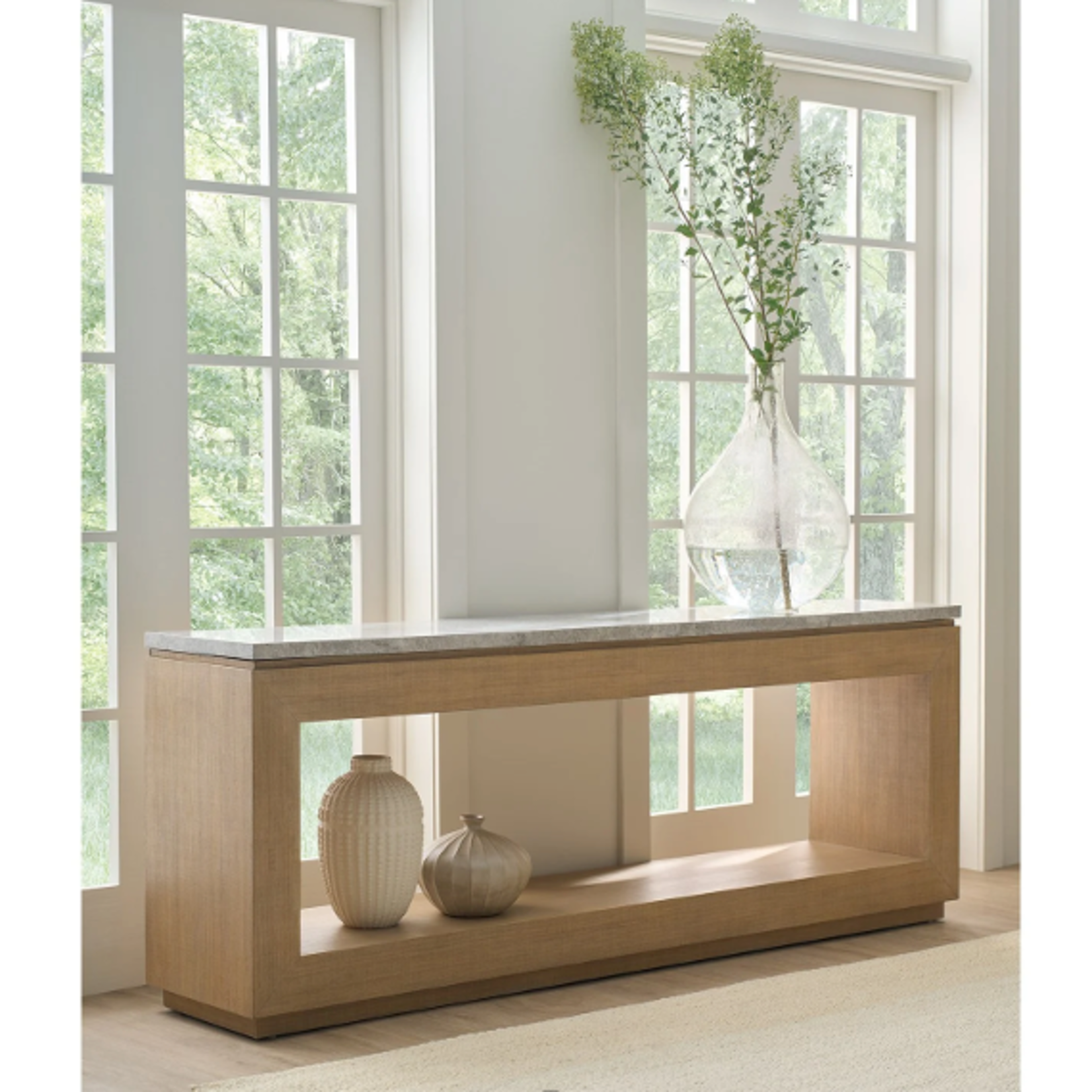 Outside The Box 80x16x30 Avaline Monte Stone & Skylark Console Table