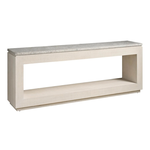 Outside The Box 80x16x30 Avaline Monte Stone White Oak Console Table