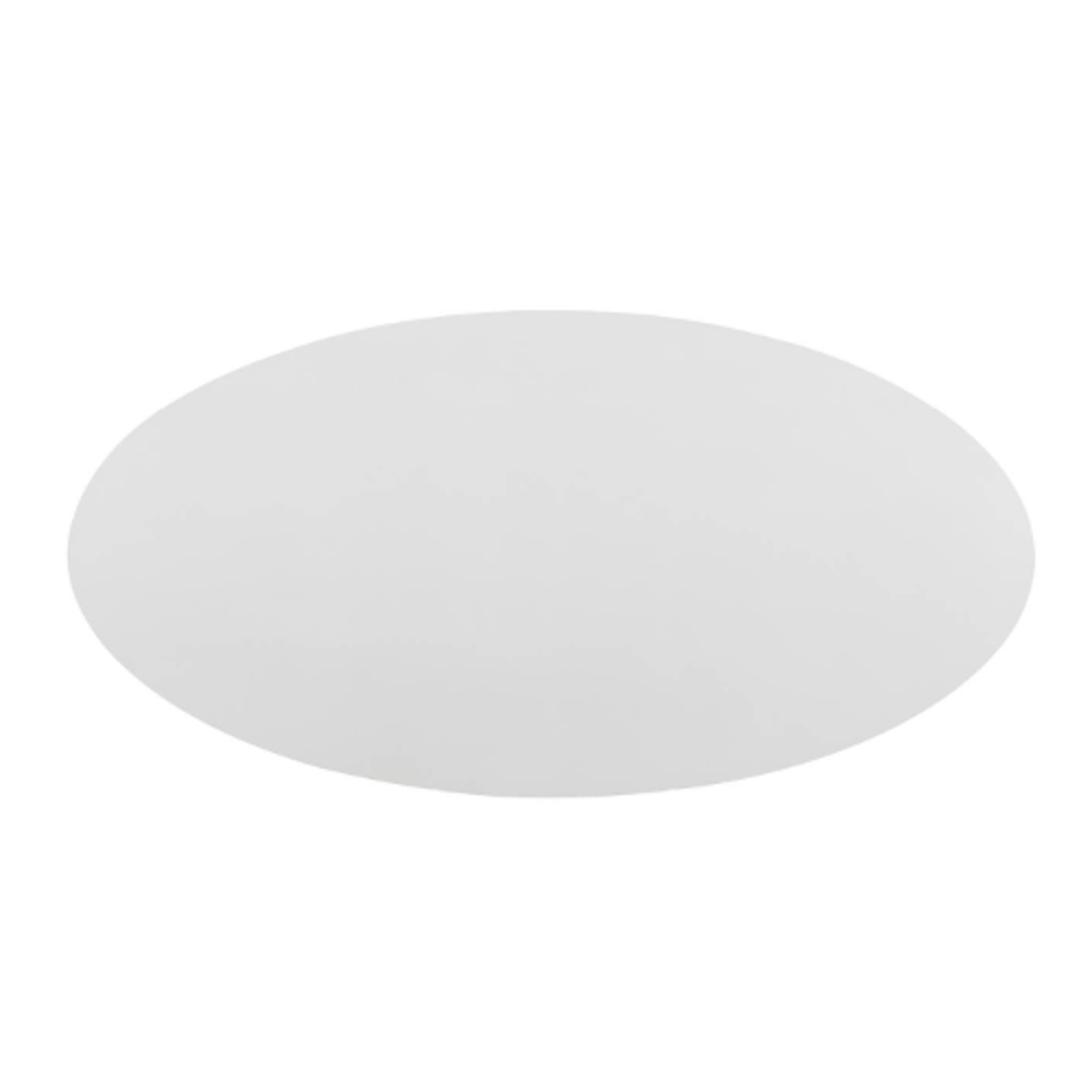 Outside The Box 80x40 Dockside Oasis Warm Natural Oak & White Oval Dining Table