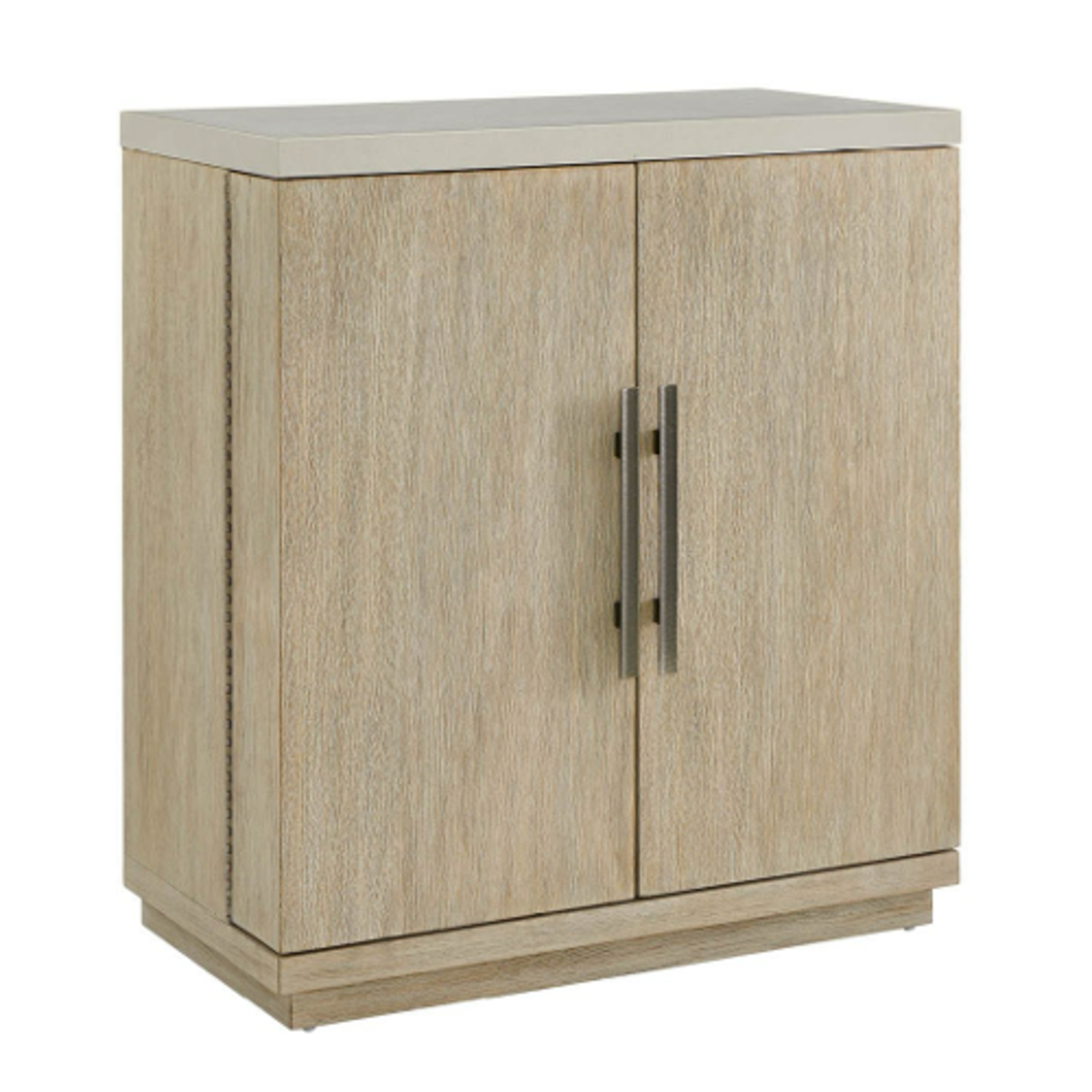 Outside The Box 38x20x42 Dockside Oasis Quartz Top & Natural Oak Bar Cabinet