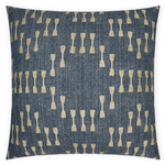 Outside The Box 24x24 Purnima Square Feather Down Pillow In Denim - DV Kap