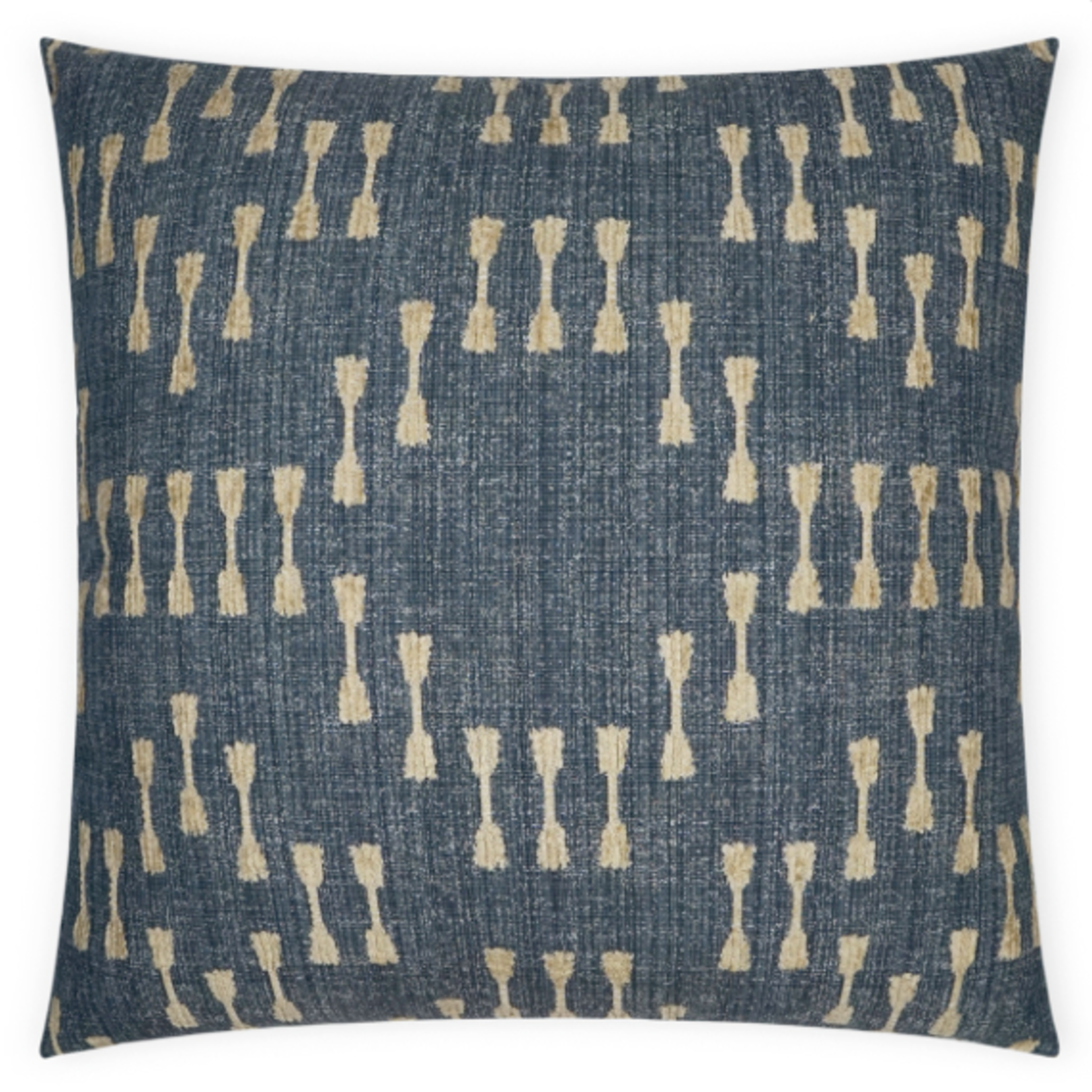 Outside The Box 24x24 Purnima Square Feather Down Pillow In Denim - DV Kap