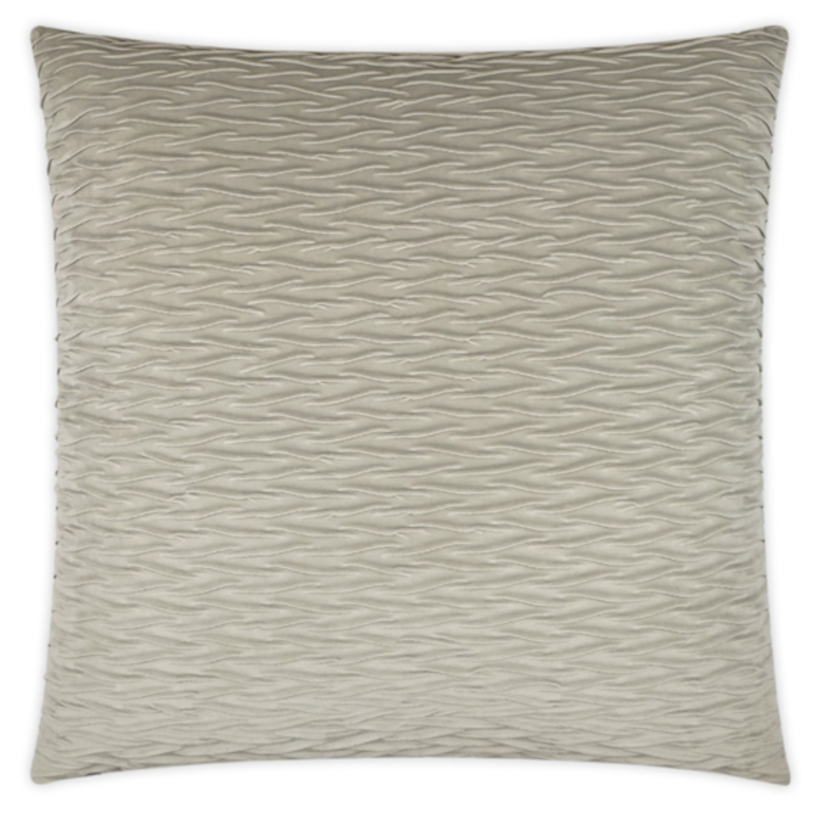 Outside The Box 24x24 Sophia Square Feather Down Pillow In Fawn - DV Kap