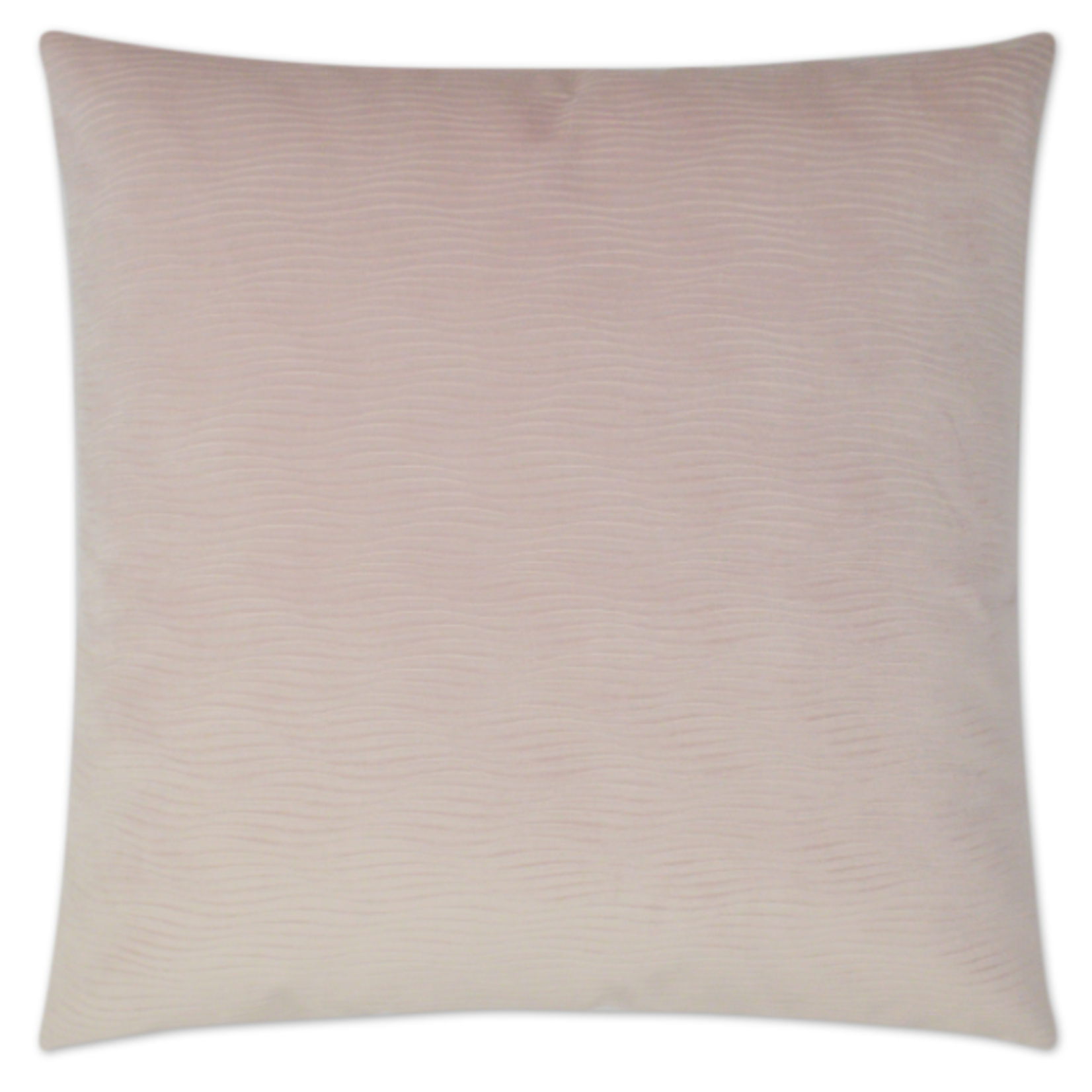 Outside The Box 24x24 Stream Square Feather Down Pillow In Blush - DV Kap