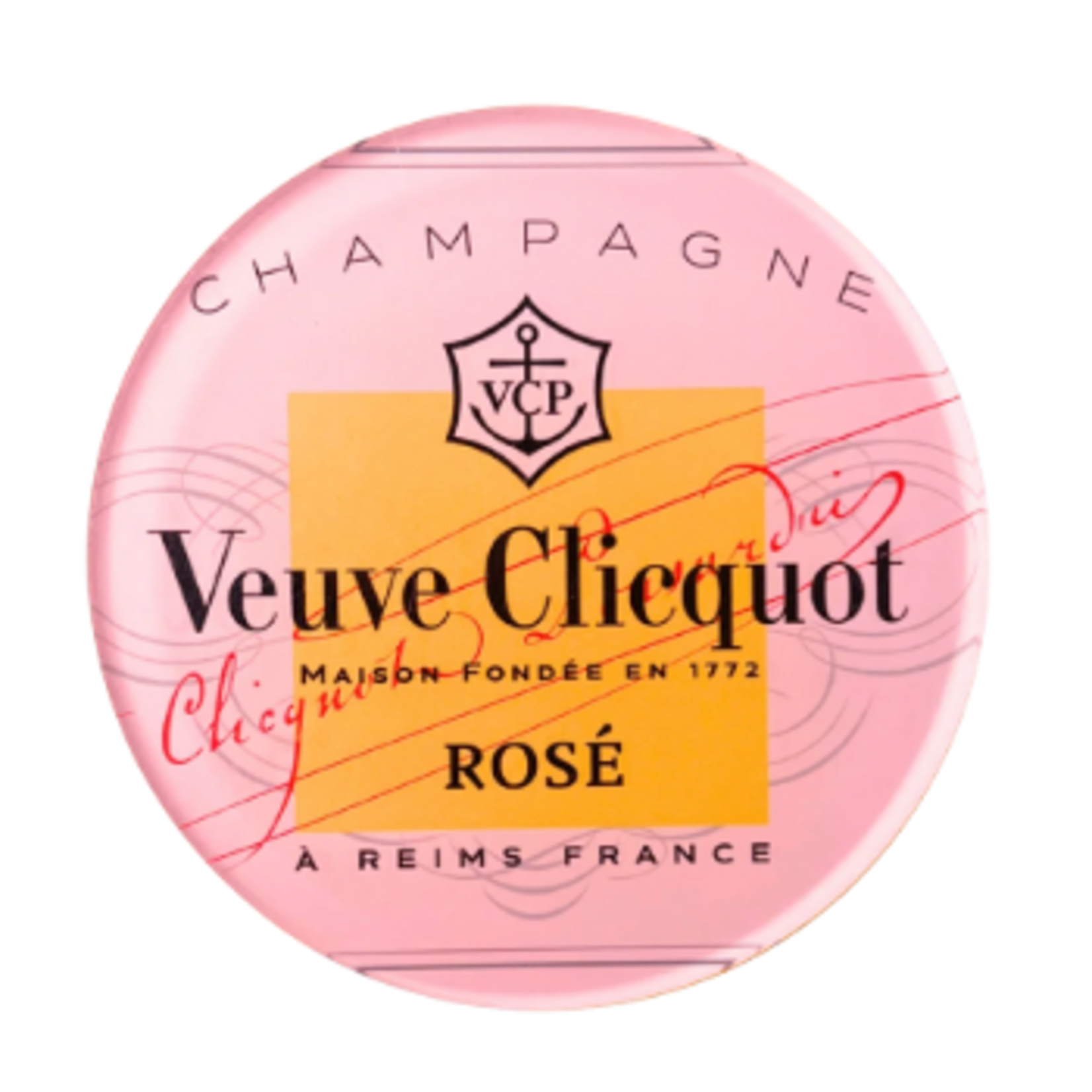 Outside The Box 4" Set Of 4 Rose All Day Acrylic Coasters