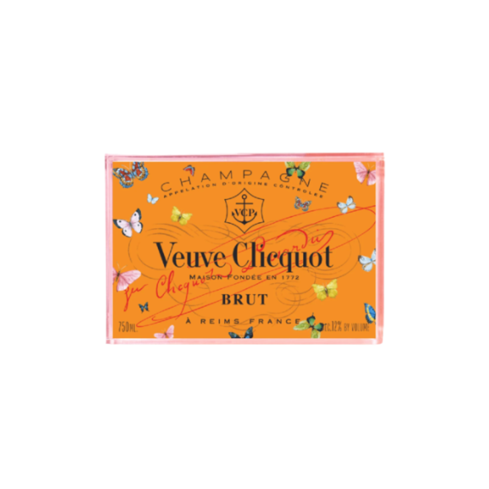 Outside The Box 10x7 Bubbly Butterfly Acrylic Tray