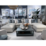 Outside The Box 158x78 Serena Bone Sand Kid Proof Performance 6 Piece Harmony Cushion Modular Upholstered Sectional BU104-50 (AA)