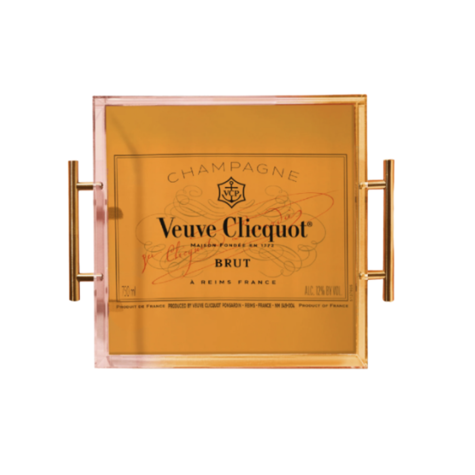 Outside The Box 14x11 Pop The Bubbly Acrylic Tray W / Handles