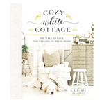 Outside The Box Cozy White Cottage Hardcover Book