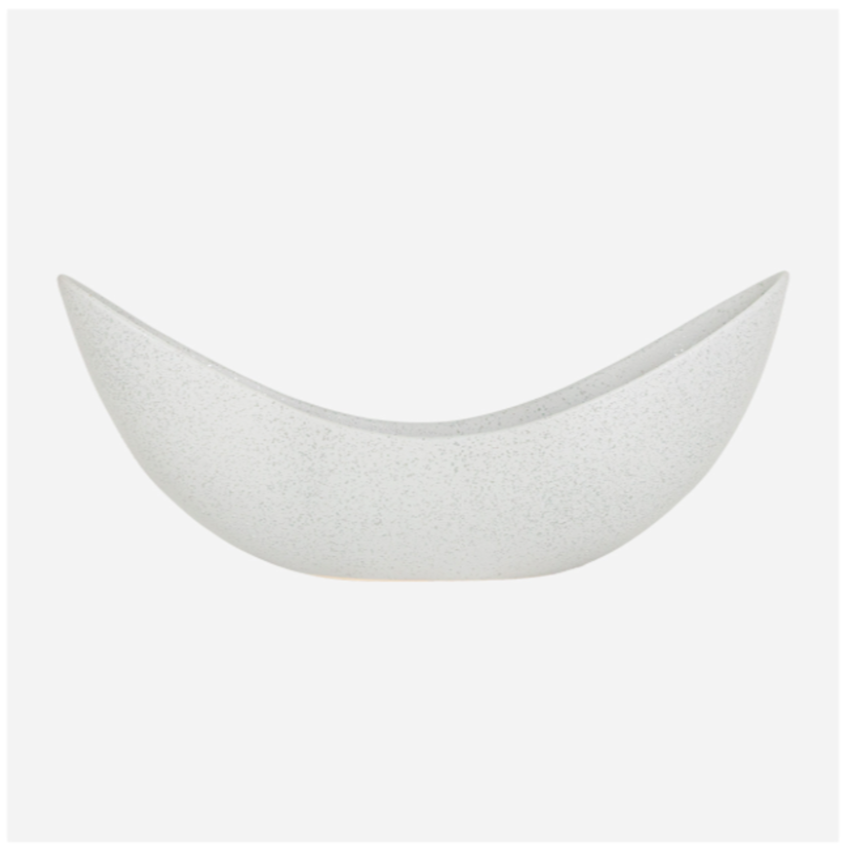 Outside The Box 19" Sky Gray Stoneware Bowl