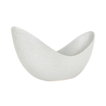 Outside The Box 19" Sky Gray Stoneware Bowl