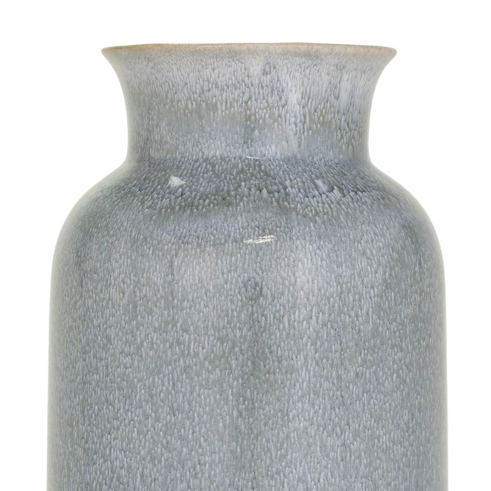 Outside The Box 20" Ellice Muted Gray Blue Hue Stoneware Vase