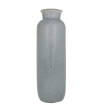 Outside The Box 20" Ellice Muted Gray Blue Hue Stoneware Vase