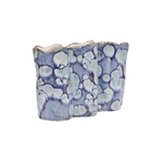 Outside The Box 9" Mareon Blue Stoneware Vase