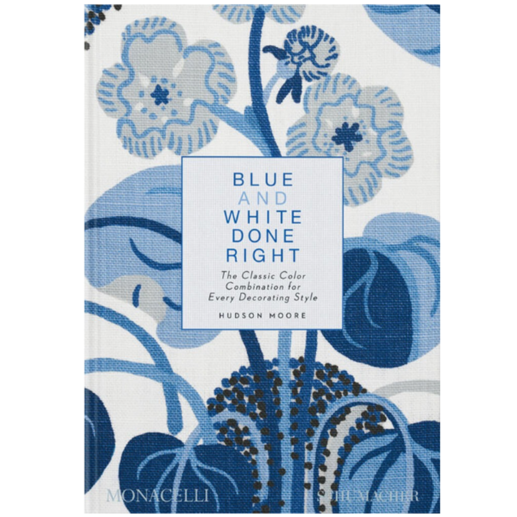 Outside The Box Blue and White Done Right Hardcover Book