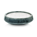 Outside The Box 13" Aqua Tulum Sea Salt & Coastal Mist Scented 13 Wick Outdoor Stoneware Candle