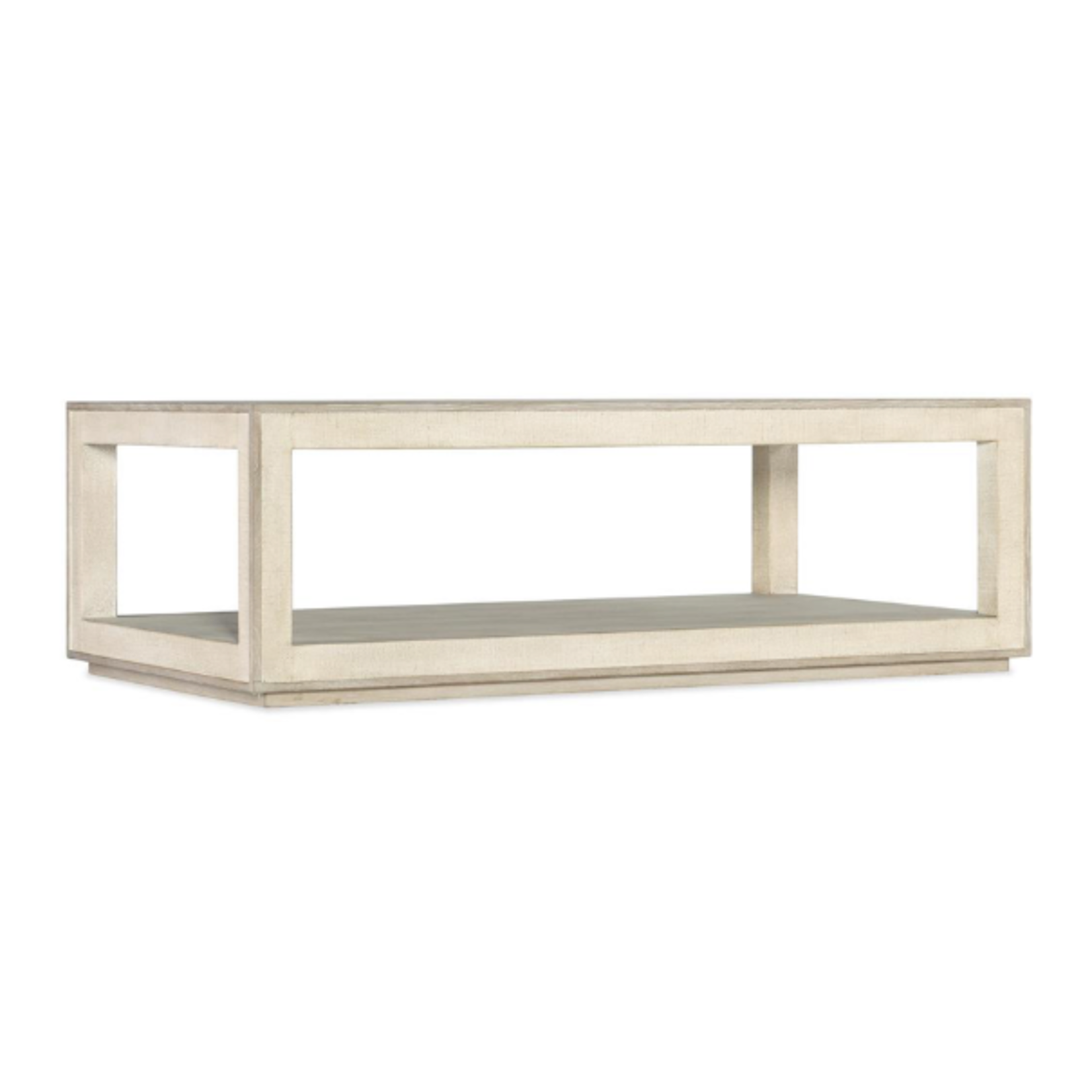 Outside The Box 52x30x18 Hooker Furniture Pebble Beach Burlap Rectangle Cocktail Table