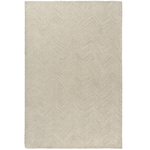 Outside The Box 9' x 12' Scapes 100% Wool Hand Tufted Area Rug In Beige / Ivory - 82862