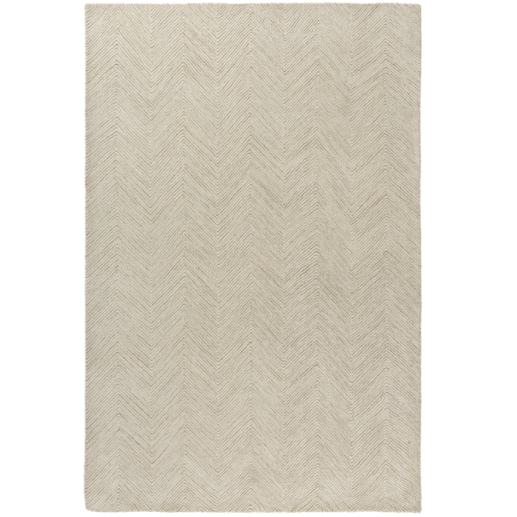 Outside The Box 9' x 12'  Scapes 100% Wool Hand Tufted Area Rug In Beige / Ivory - 82862