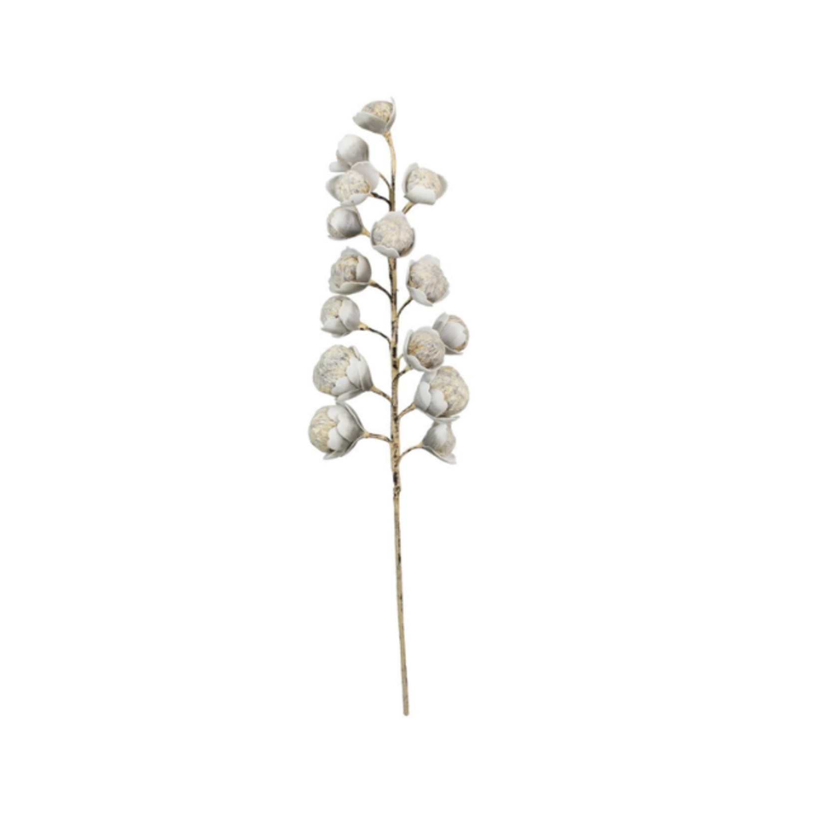 Outside The Box 39" Silver Flower Bloom Branch Faux Decor